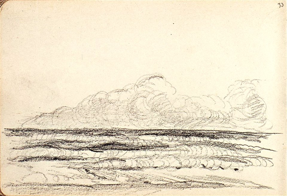 Sketchbook 32, Seascape by Theo van Doesburg Centraal Museum AB4136-AH
