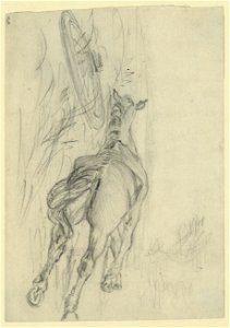 Sketch of a dead horse LCCN2004660874