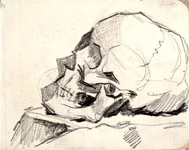 Sketchbook 36, Skull by Theo van Doesburg Centraal Museum AB4127-J