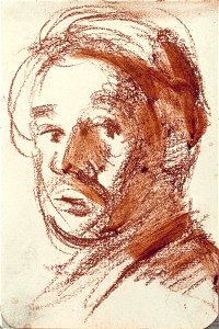 Sketchbook 35, Self-Portrait by Theo van Doesburg Centraal Museum AB4132-R