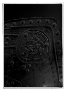 Skenor till tassett, 1600-tal - Livrustkammaren - 9695-negative