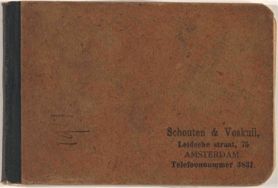 Sketchbook 35 by Theo van Doesburg Centraal Museum AB4132