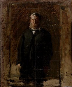 Sketch for Portrait of Professor George F Barker