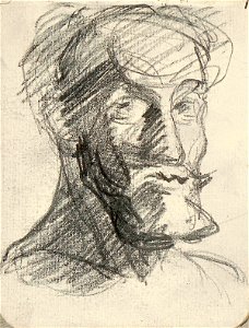 Sketchbook 37, Self-Portrait by Theo van Doesburg Centraal Museum AB4117-A