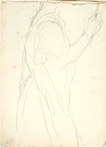 Sketchbook 18, A Woman with a Brush by Theo van Doesburg Centraal Museum AB4138-V