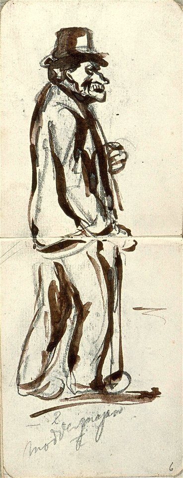 Sketchbook 36, Moddermajoor by Theo van Doesburg Centraal Museum AB4127-F