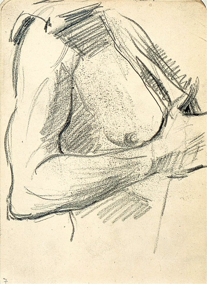 Sketchbook 17, Nude Study by Theo van Doesburg Centraal Museum AB4124-I