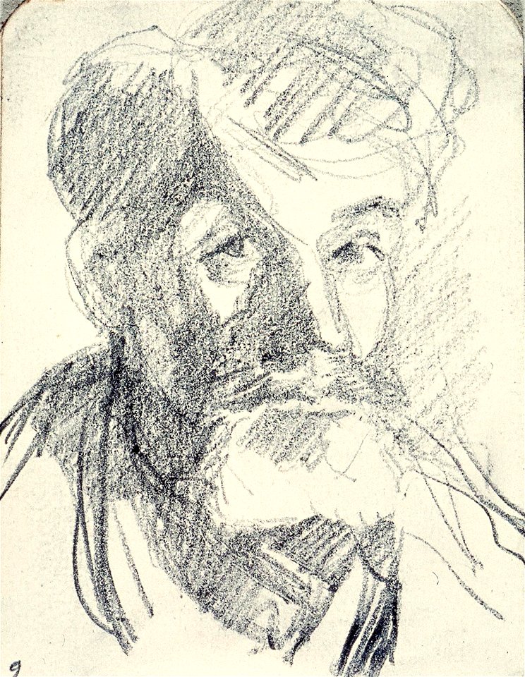 Sketchbook 37, Self-Portrait by Theo van Doesburg Centraal Museum AB4117-J