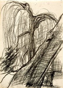 Sketchbook 20, Trees by Theo van Doesburg Centraal Museum AB4139-P