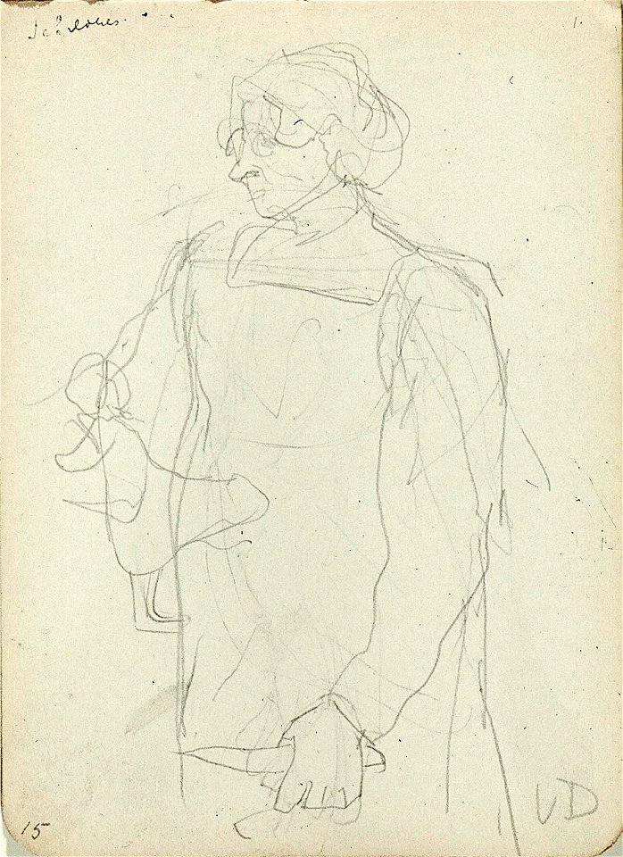 Sketchbook 6, Paintress by Theo van Doesburg Centraal Museum AB4130-Q