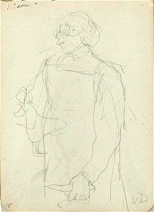 Sketchbook 6, Paintress by Theo van Doesburg Centraal Museum AB4130-Q