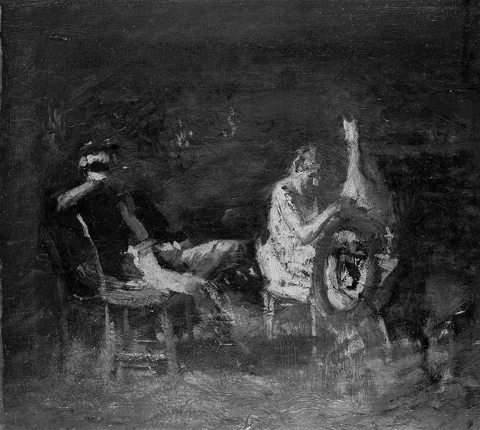 Sketch for the Courtship G120