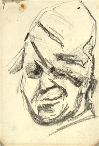 Sketchbook 34, Man with a Crooked Hat by Theo van Doesburg Centraal Museum AB4129-I