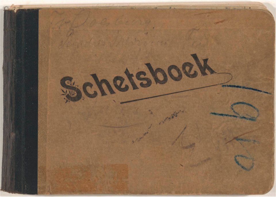 Sketchbook 24 by Theo van Doesburg Centraal Museum AB4128