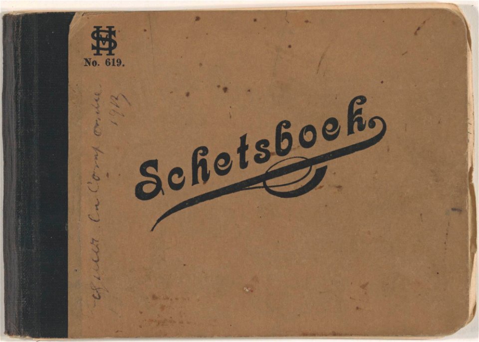 Sketchbook 5 by Theo van Doesburg Centraal Museum AB4141