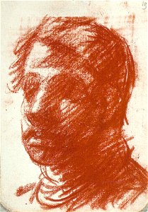 Sketchbook 35, Self-Portrait by Theo van Doesburg Centraal Museum AB4132-T