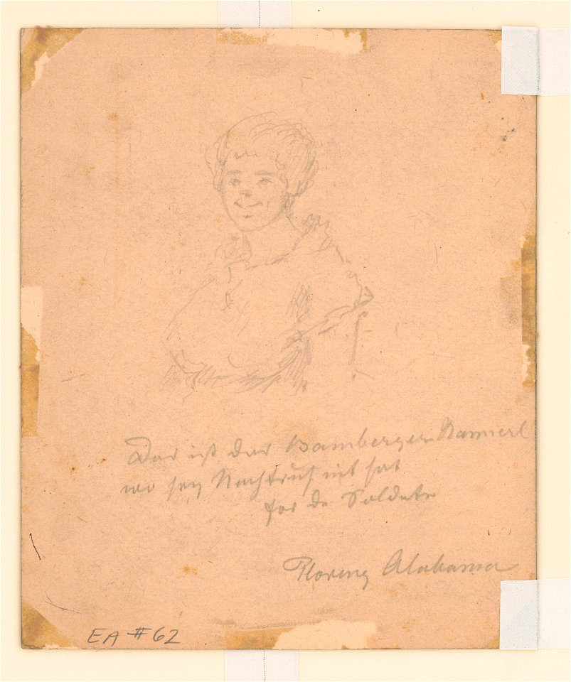 Sketch of woman LCCN2017646868