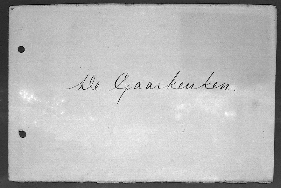 Sketchbook 40, Interleaf by Theo van Doesburg Joods Historisch Museum MB00800