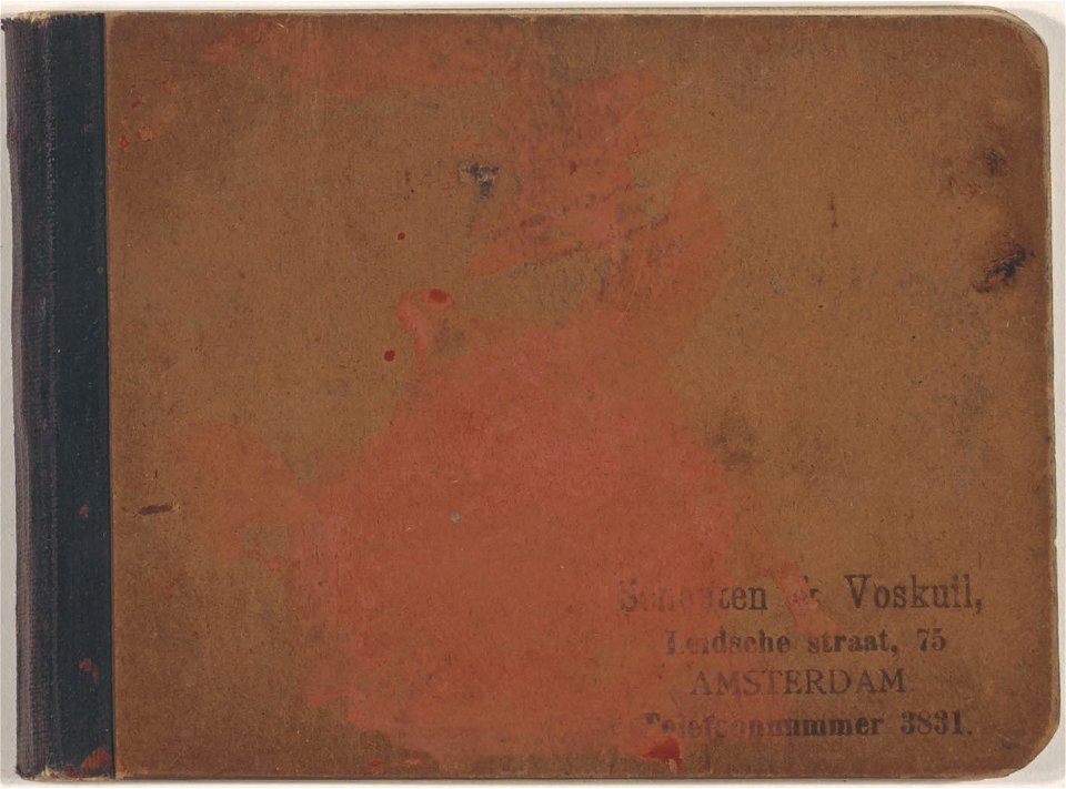 Sketchbook 36 by Theo van Doesburg Centraal Museum AB4127