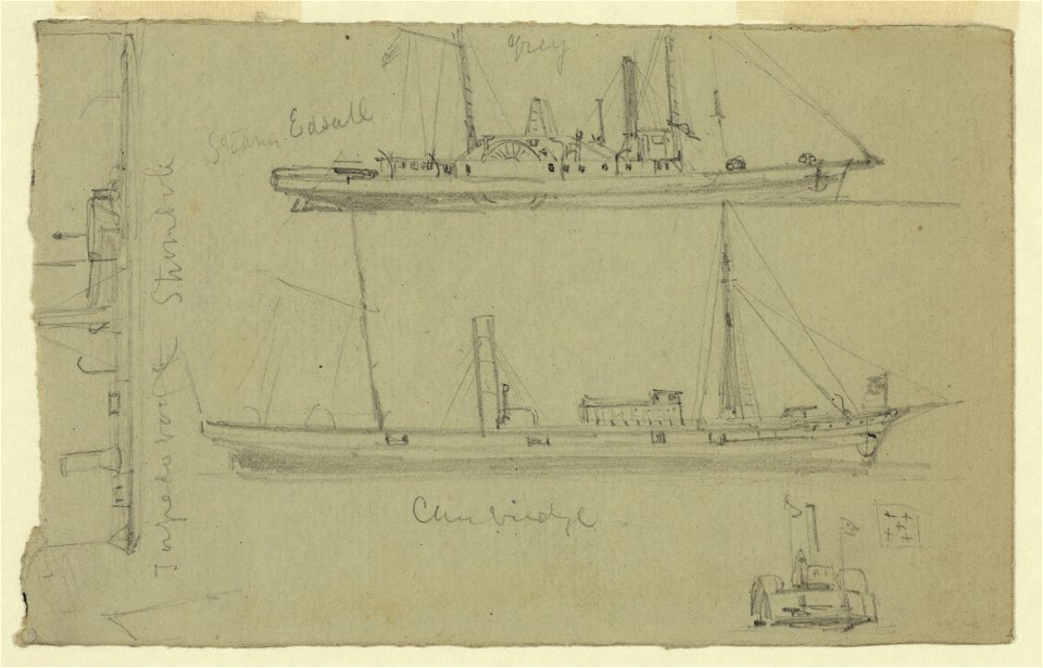 Sketches of four ships LCCN2004660253