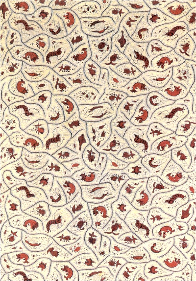 Skirt from Cirebon, Java, early 20th century, coton, 'tulis' batik