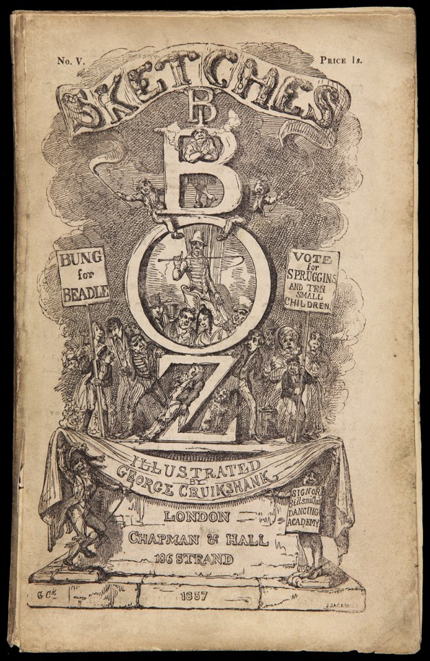 Sketches by Boz illustrated by George Cruikshank 1837