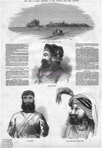 Sketches in the Punjaub and Sikh country. Free illustration for personal and commercial use.