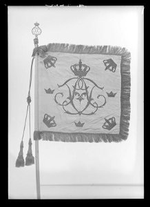 Skvadronstandar Borgerskapets kavalleri - Livrustkammaren - 35654