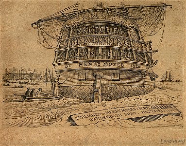 Sketches of Shipping Drawn and Etch'd by Henry Moses, 1824 RMG PU7876