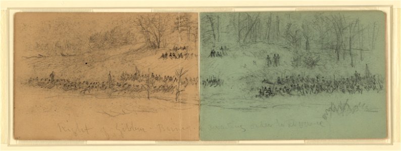 Sketches related to the Wilderness Campaign LCCN2004660872