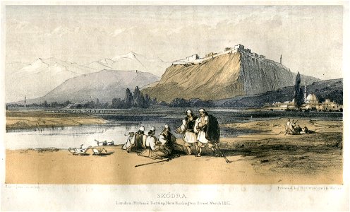 Skódra - Lear Edward - 1851