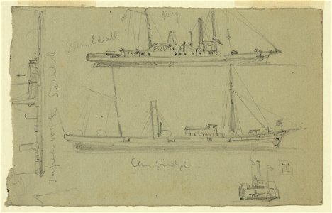 Sketches of four ships LCCN2004660253