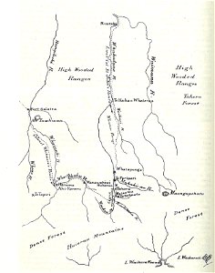 Sketchmap of the urewera country