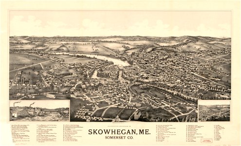 Skowhegan, ME. LOC 2013591357