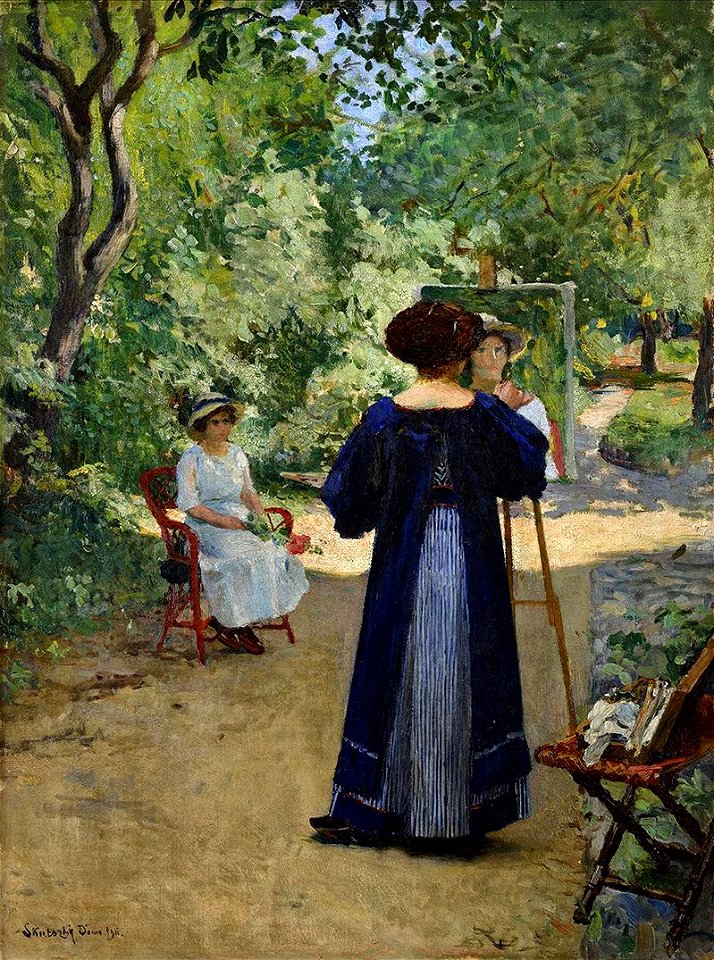 Skutecký Döme - Plenér (1911) 