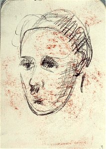 Sketchbook 33, Portrait of a Man by Theo van Doesburg Centraal Museum AB4114-C