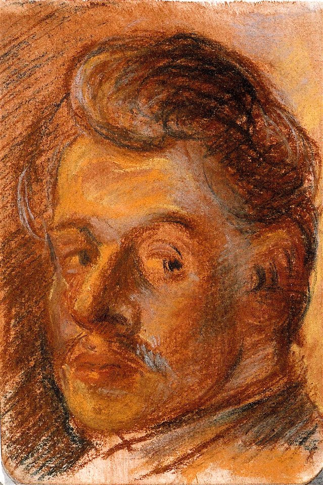Sketchbook 35, Self-Portrait by Theo van Doesburg Centraal Museum AB4132-Q