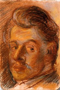 Sketchbook 35, Self-Portrait by Theo van Doesburg Centraal Museum AB4132-Q