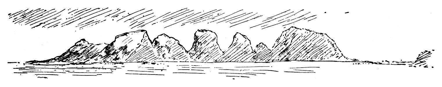 Skomv r landscape - Skomvær island - 1891