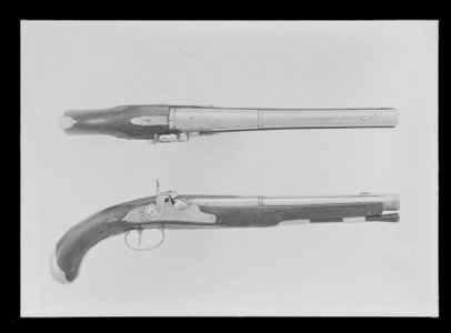 Slagexflintlåspistoler - Livrustkammaren - 26893