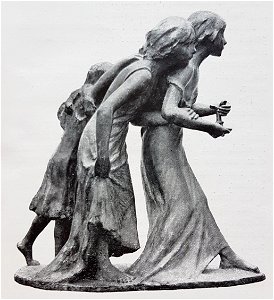 Skuggrädda brons x Agnes de Frumerie