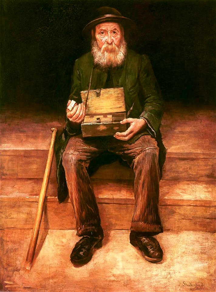 Skuteczky Cigarette Seller 1899