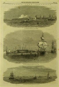Sketches from Copenhagen - ILN 1861