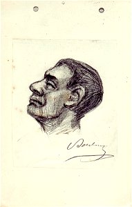 Sketchbook 40, Man by Theo van Doesburg Joods Historisch Museum MB00778