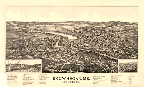 Skowhegan, ME. LOC 2013591357
