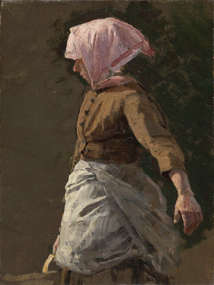 Joakim Skovgaard - Swedish Country Girl - NG.M.01265 - National Museum of Art, Architecture and Design