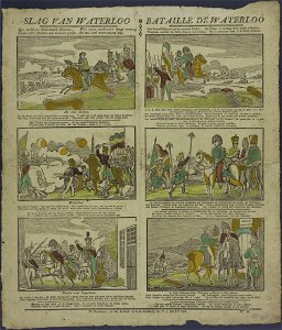 Slag van Waterloo-Catchpenny print-Borms 0141