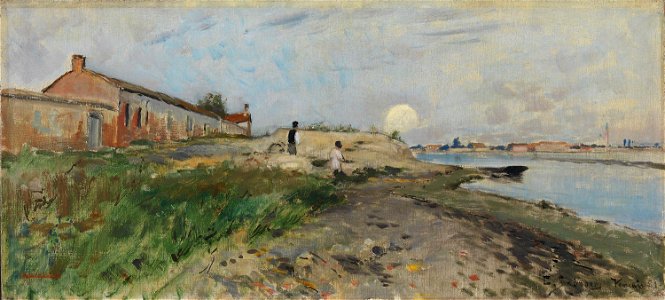 Carl Skånberg - Moonrise, Venice - NG.M.00344 - National Museum of Art, Architecture and Design