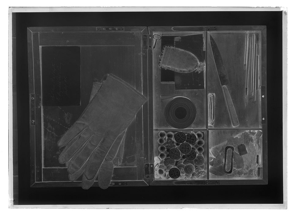 Skrivschatull - Livrustkammaren - 43365-negative