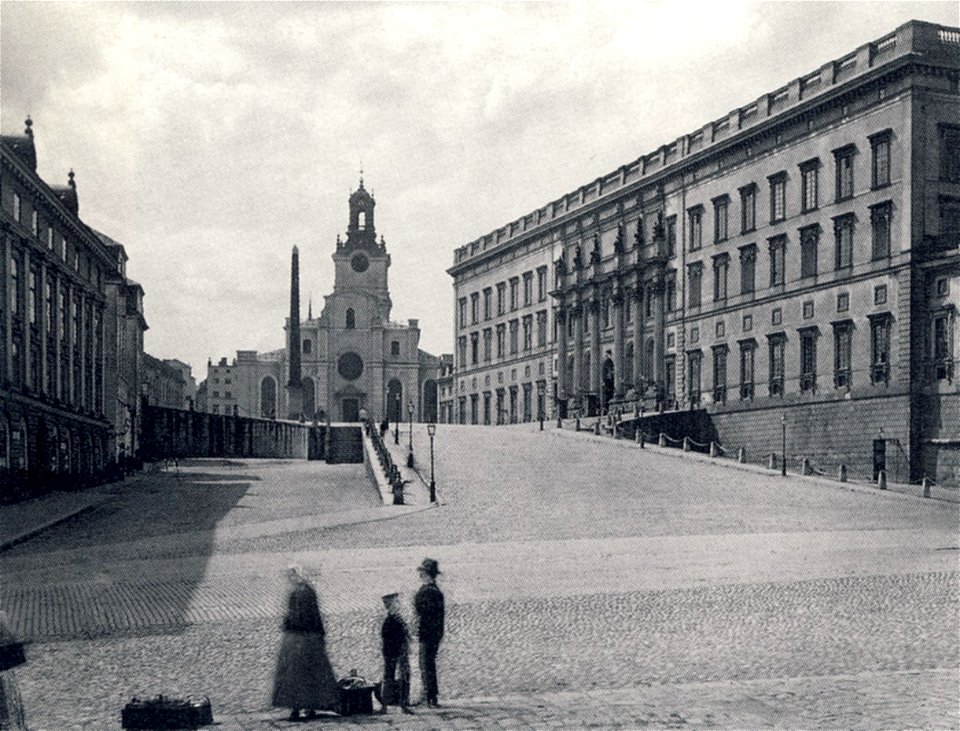 Slottsbacken 1880